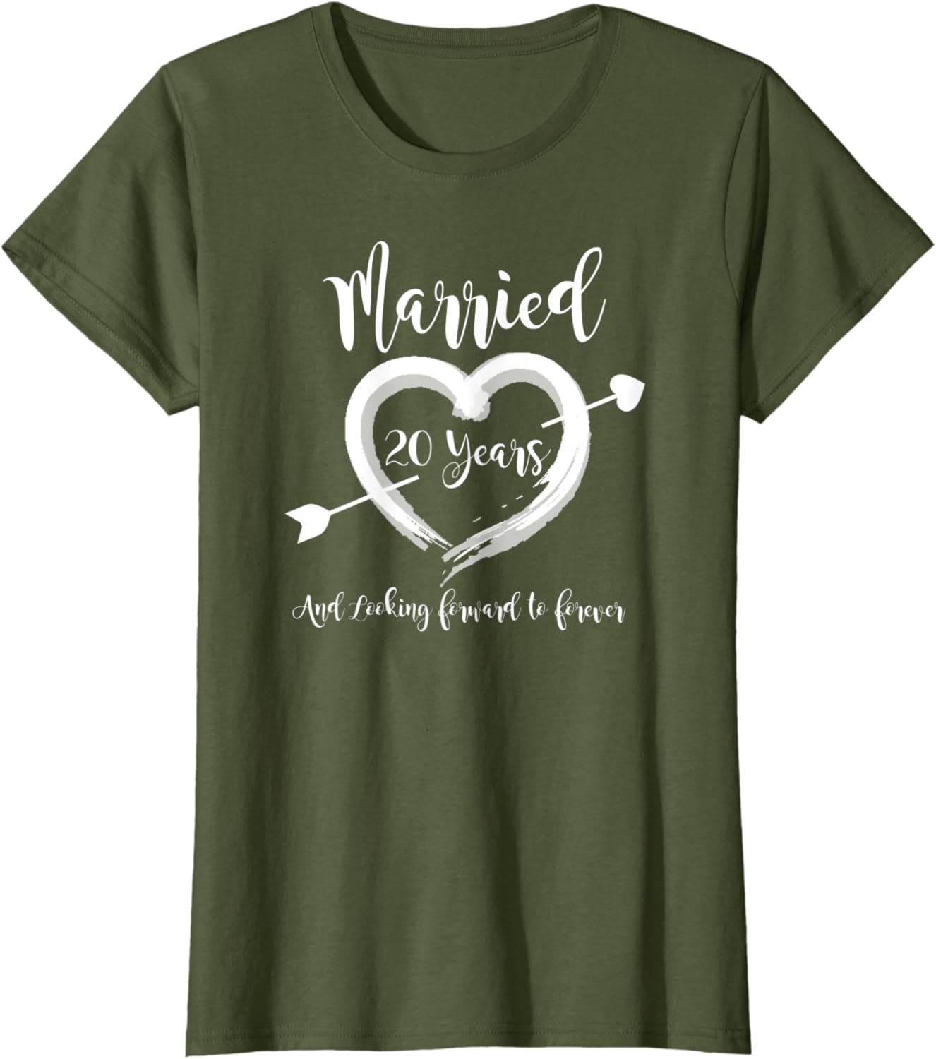 20 Year Wedding Anniversary For Him And Her T Shirt 20-year-wedding-anniversary-for-him-and-her-t-shirt